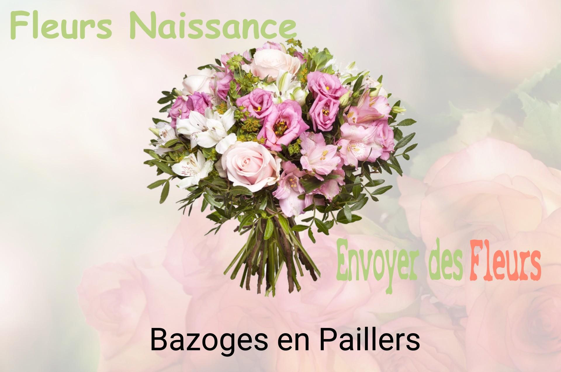Bouquet de fleurs de naissance livré à Bazoges-en-Paillers
